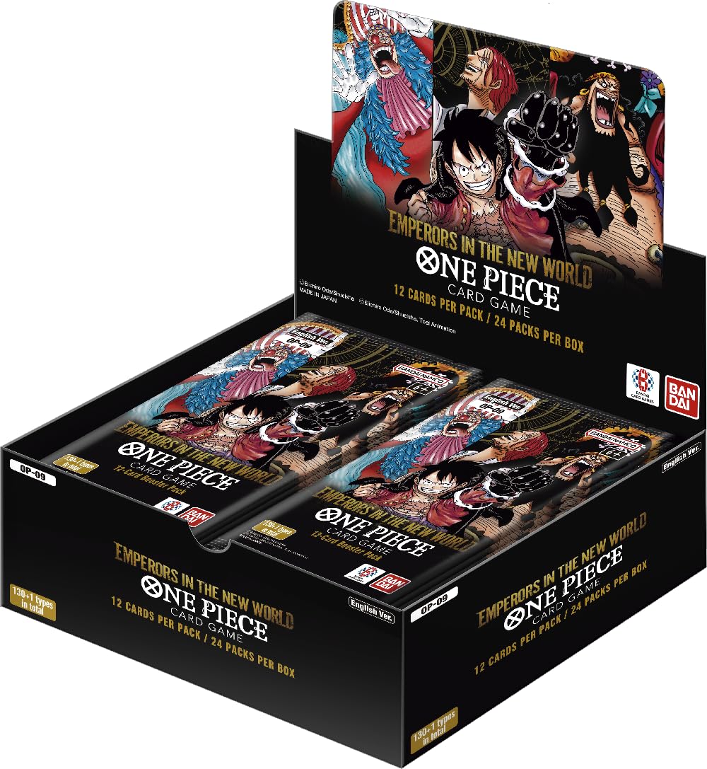 One Piece Card Game Emperors in the New World OP-09 Booster Box Display-Kantocards