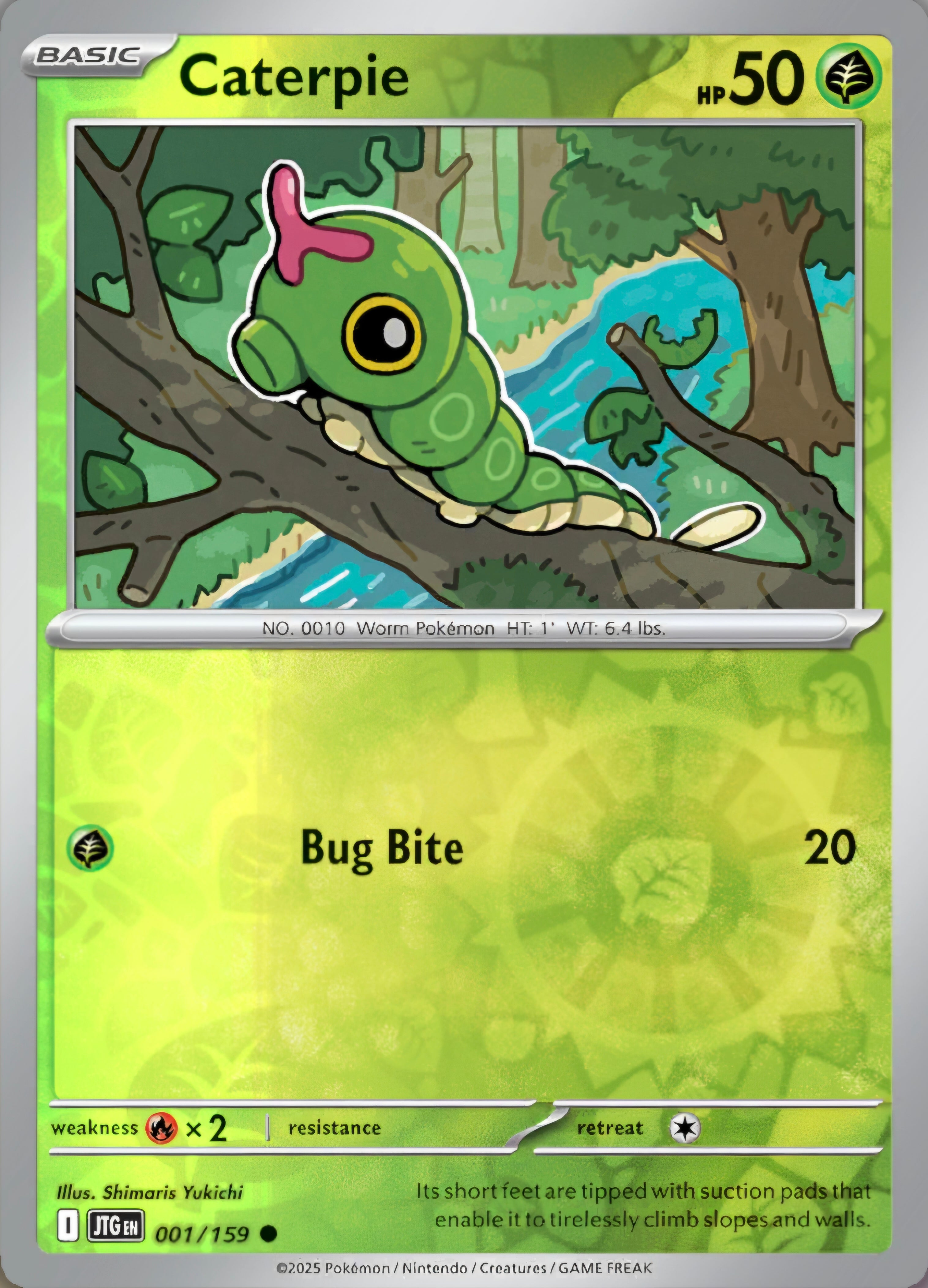 Caterpie Journey Together