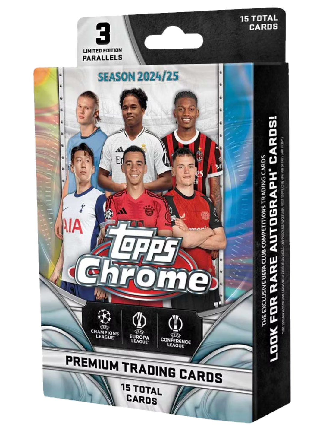 2024-25 Topps Chrome UEFA Club Competitions - Hanger Box