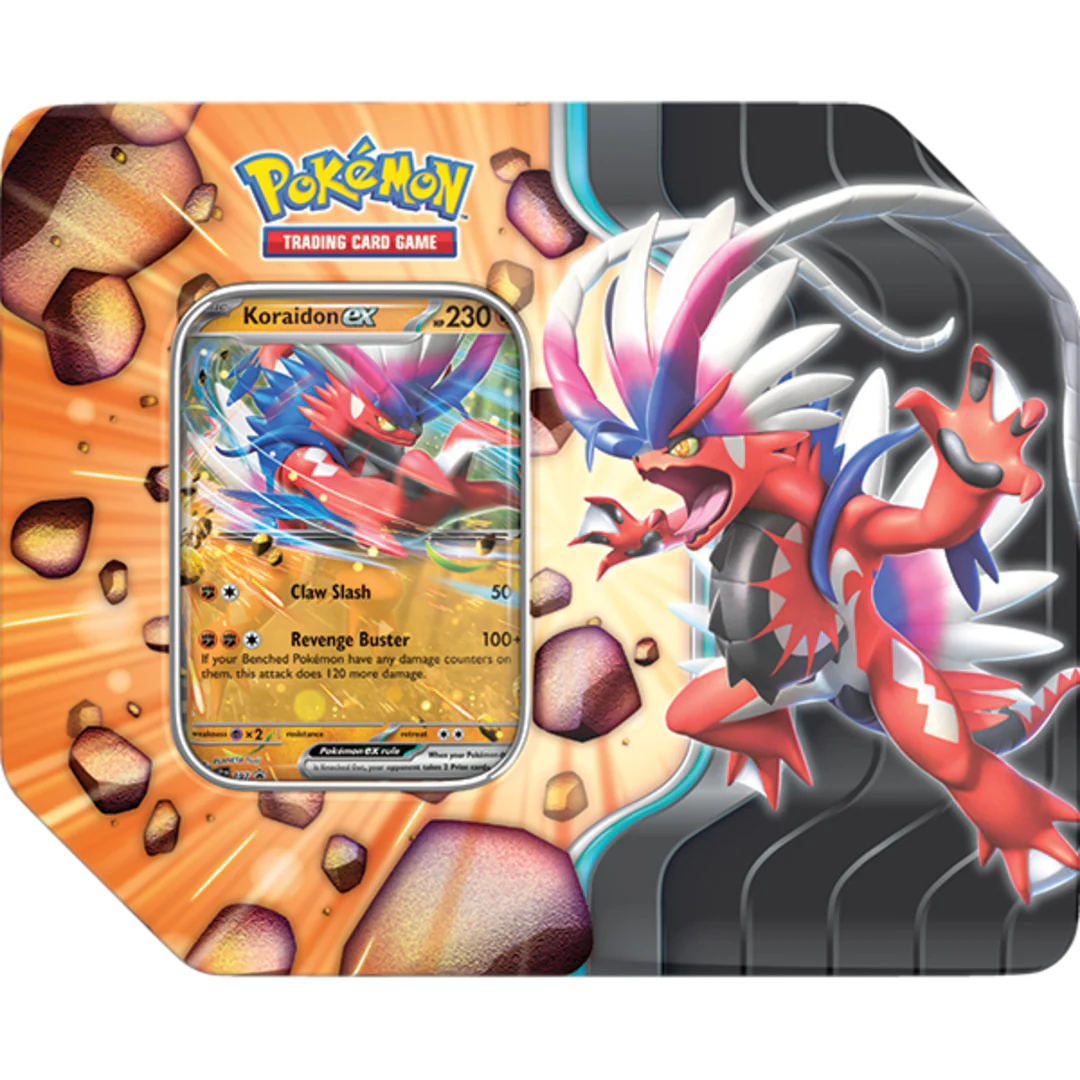 Slashing Legends Tin Koraidon ex