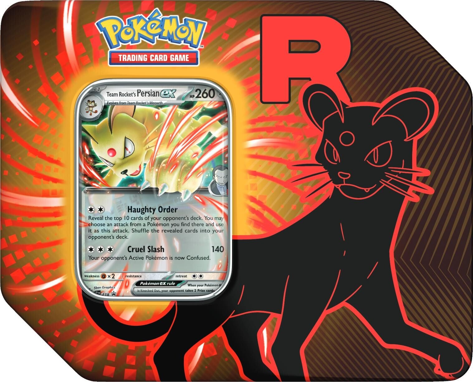 Team Rocket's Persian Tin