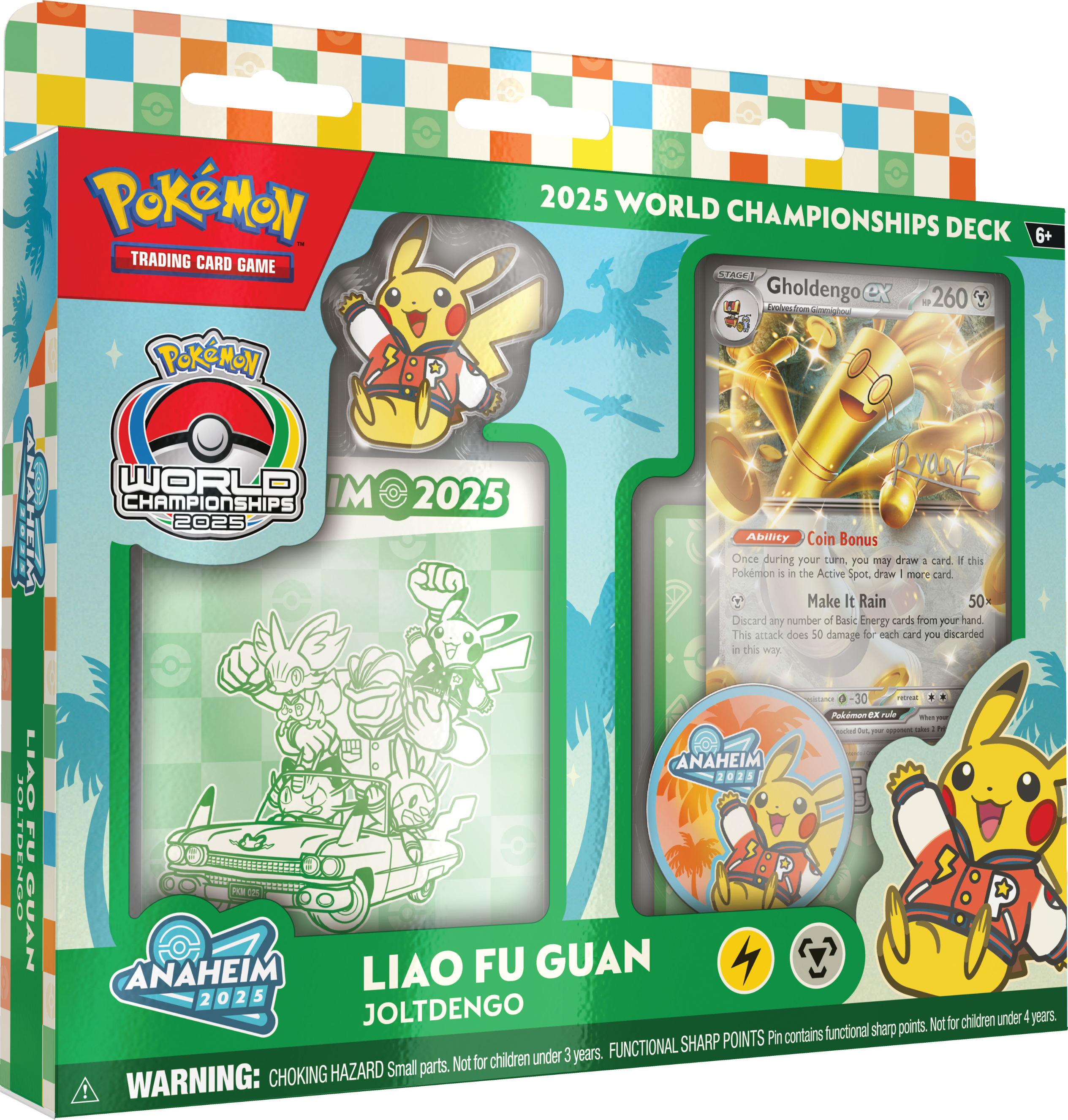 Pokémon World Championships Decks 2025 Anaheim DISPLAY