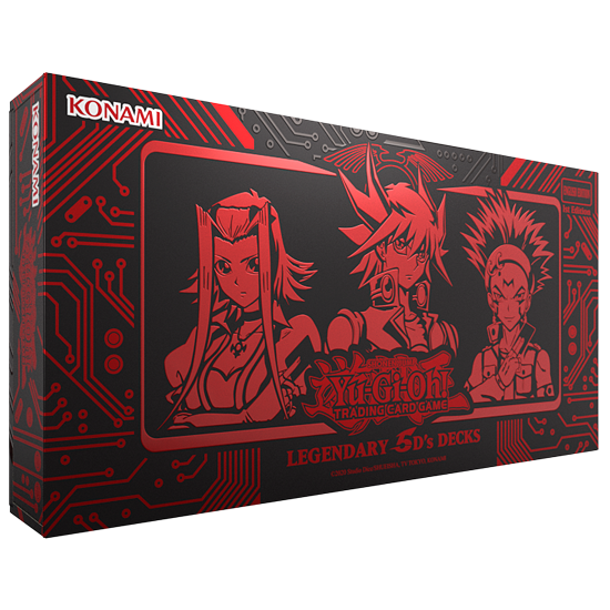 Yu-Gi-Oh! Legendary 5D´s Decks TCG Collector's Set