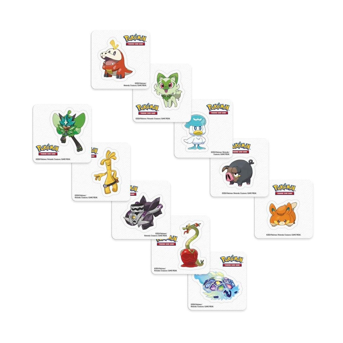 Pokeball Tin Stickers