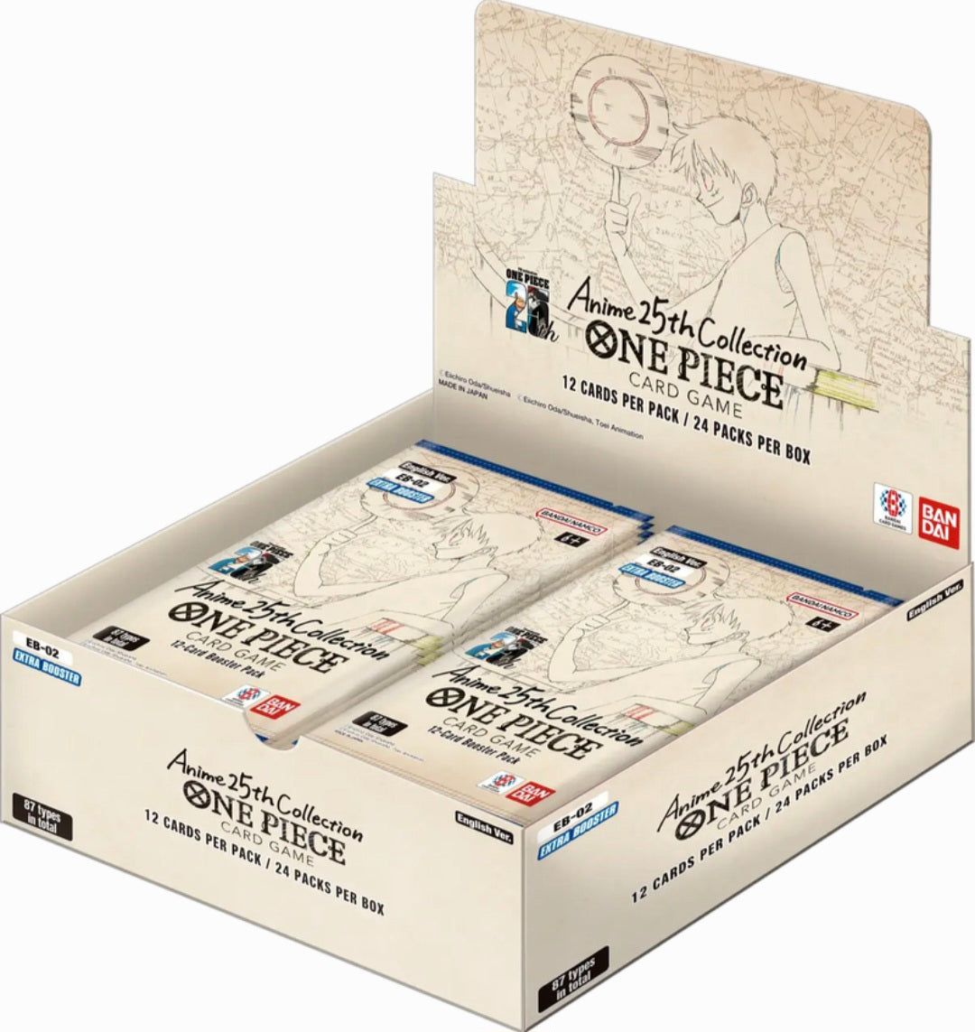 Anime 25th Collection - Extra Booster Box (EB-02) – Kantocards