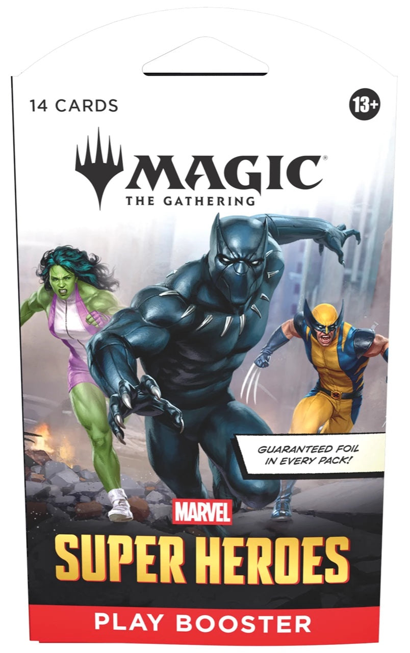MTG: Marvel Super Heroes - Play Booster Sleeve (Envio 30 de Junio)