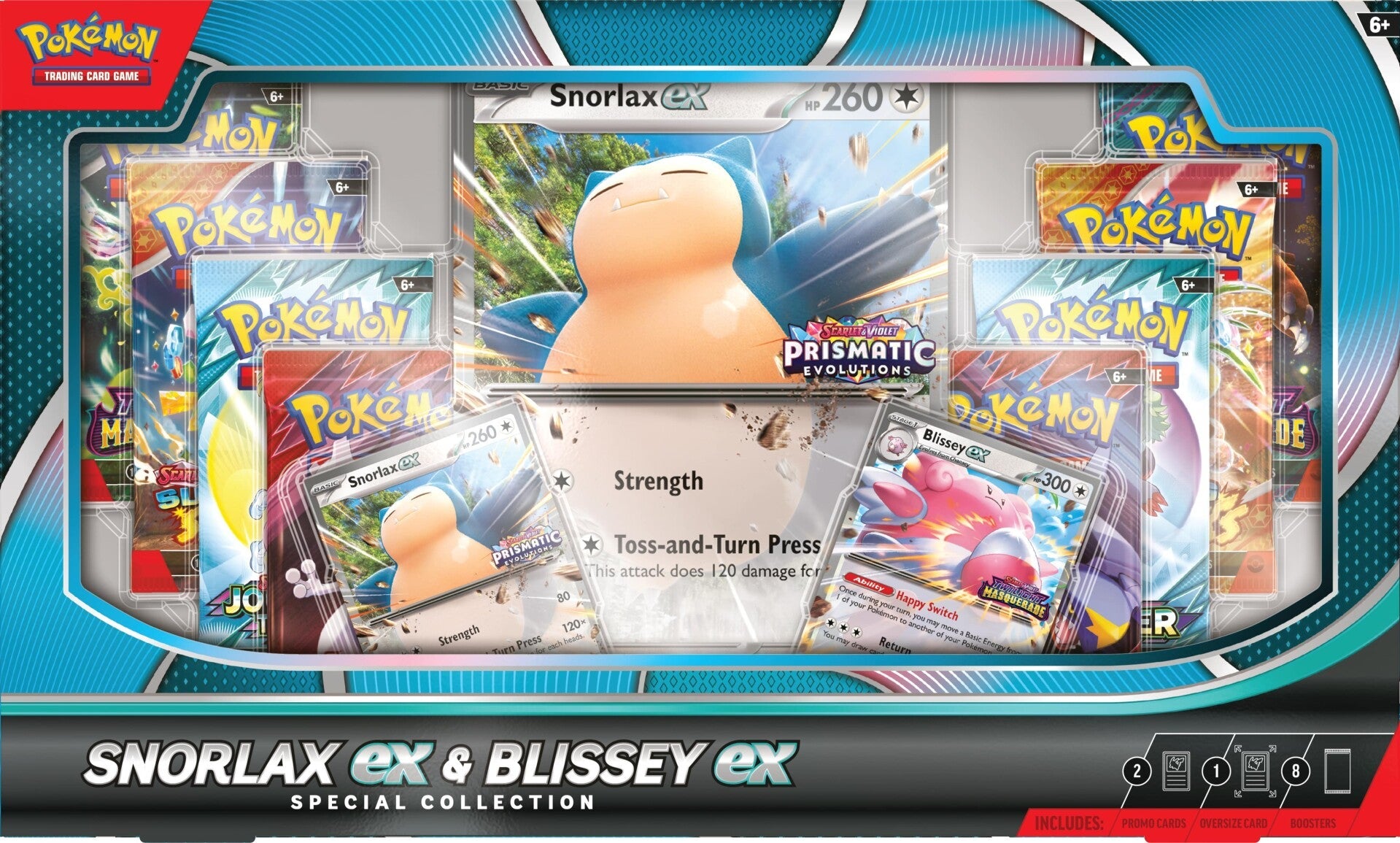Snorlax ex & Blissey ex Special Collection