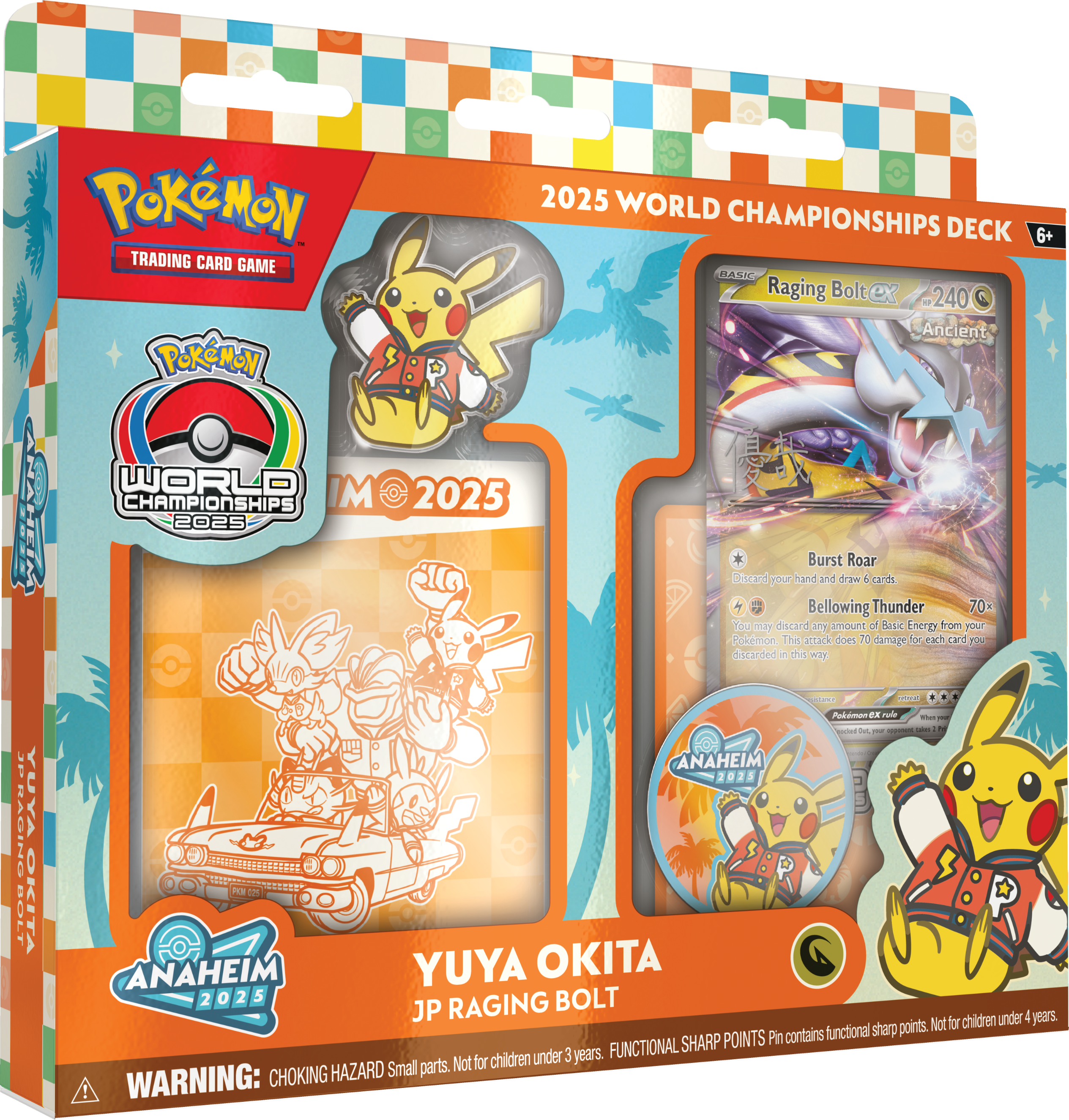 Pokémon World Championships Decks 2025 Anaheim DISPLAY