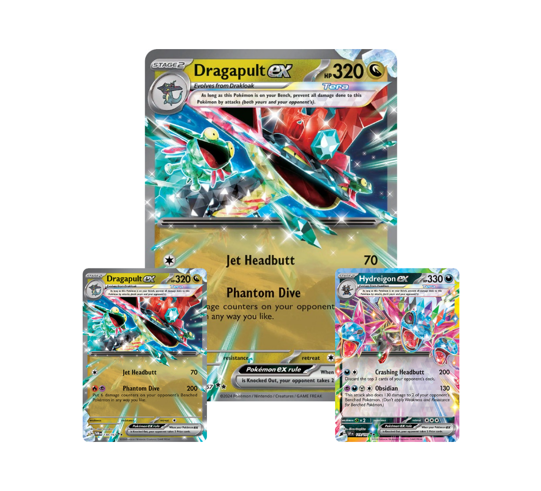Hydreigon ex & Dragapult ex Premium Collection