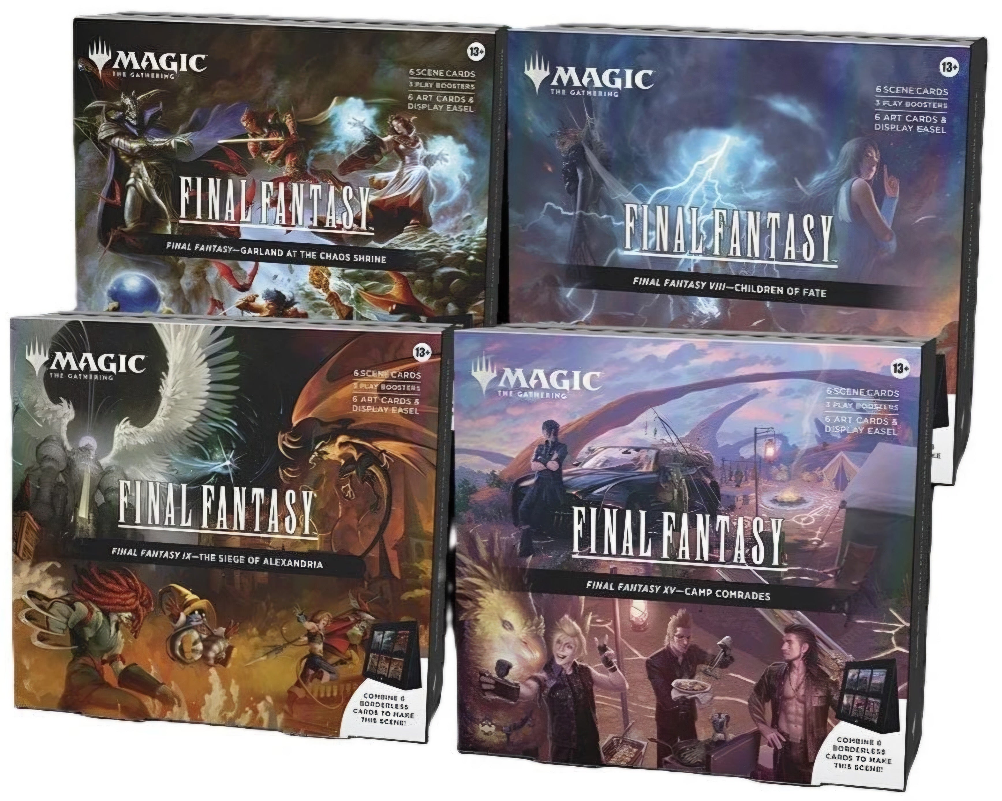 MTG FINAL FANTASY IX & VIII シーンボックス セット MTG: Final Fantasy Scene Box Set – Kantocards