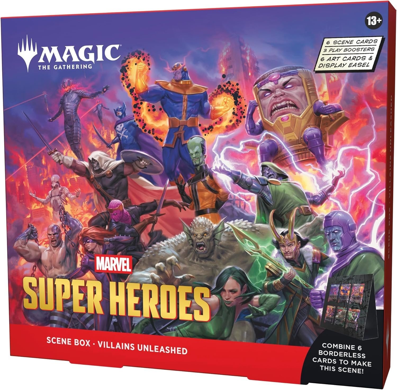 MTG: Marvel Super Heroes - Scene Box - Villains Unleashed
