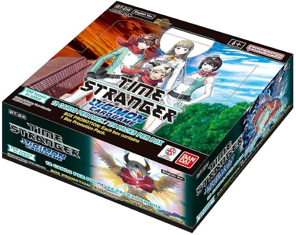 Digimon Card Game - Time Stranger (BT-24) Booster Display