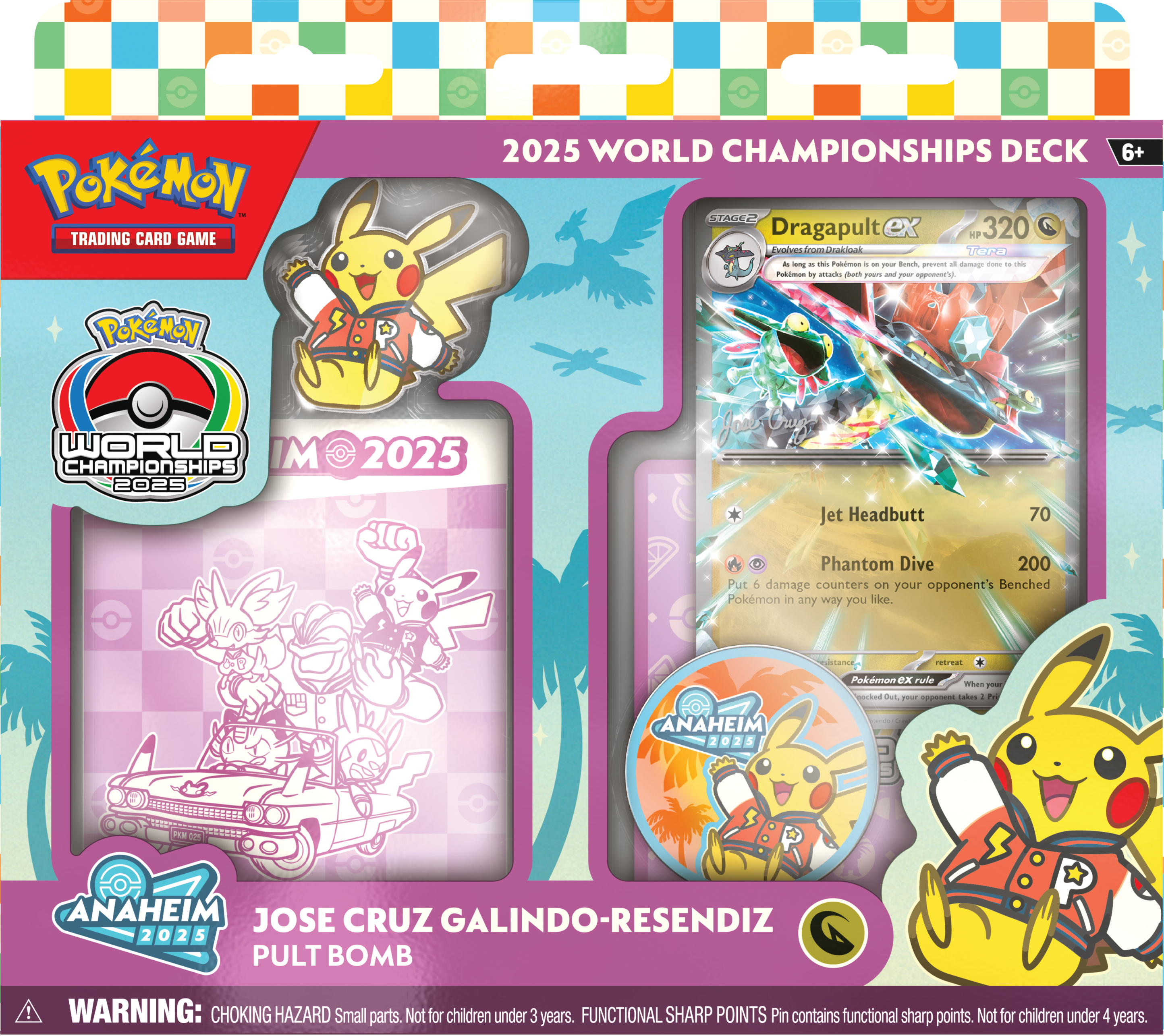 Pokémon World Championships Decks 2025 Anaheim DISPLAY