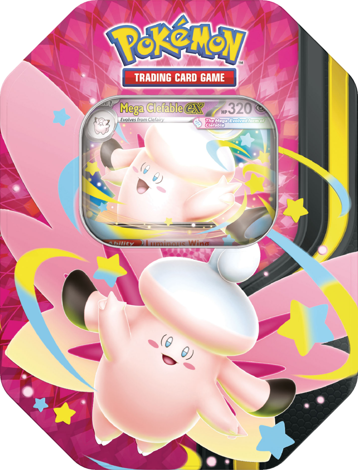 Mega Clefable ex Tin
