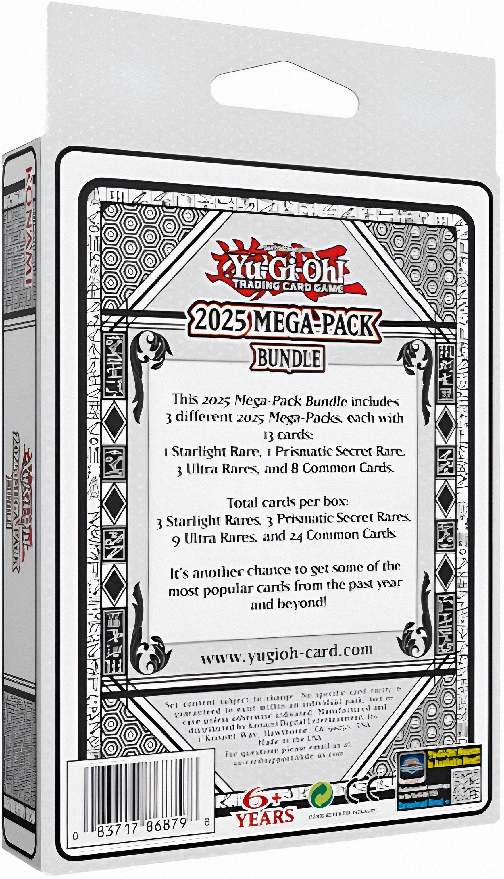 Yu-Gi-Oh! 2025 Mega-Pack Bundle -INGLÉS