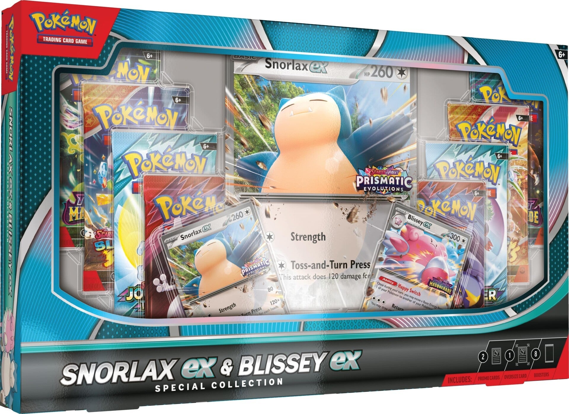 CASE Snorlax ex & Blissey ex Special Collection