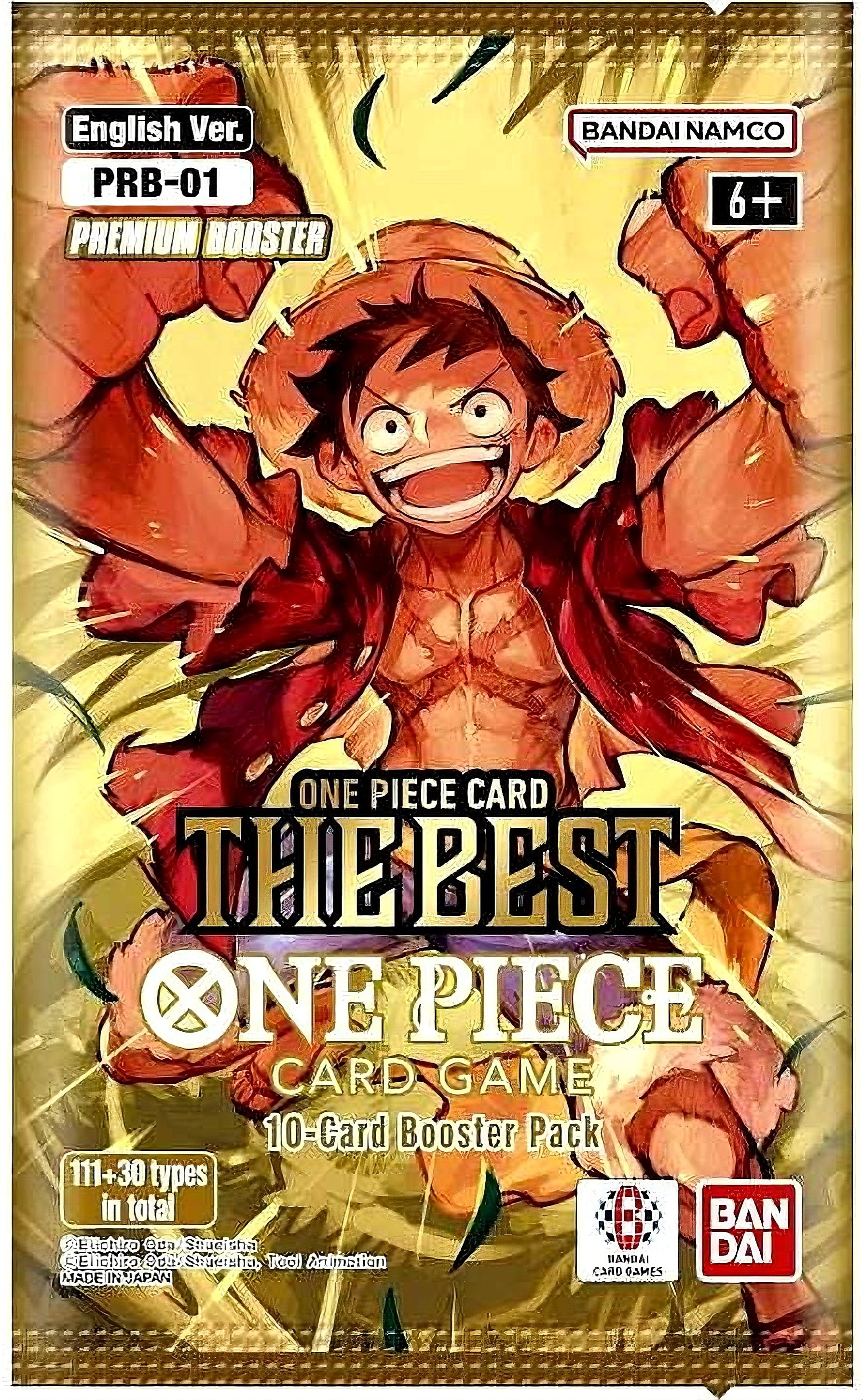 One Piece Card THE BEST Premium Booster Display (PRB-01)-Kantocards