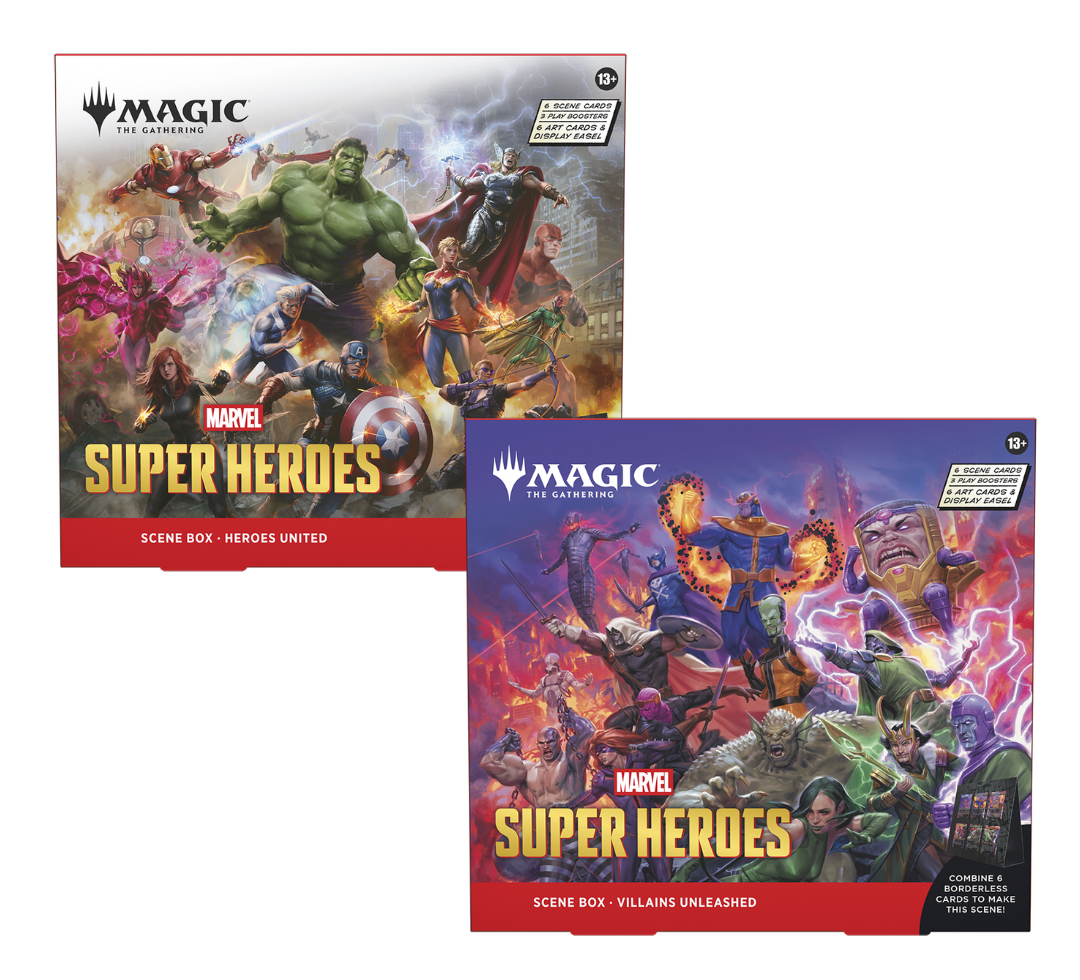 MTG: Marvel Super Heroes - Scene Box Set (Set de 2)