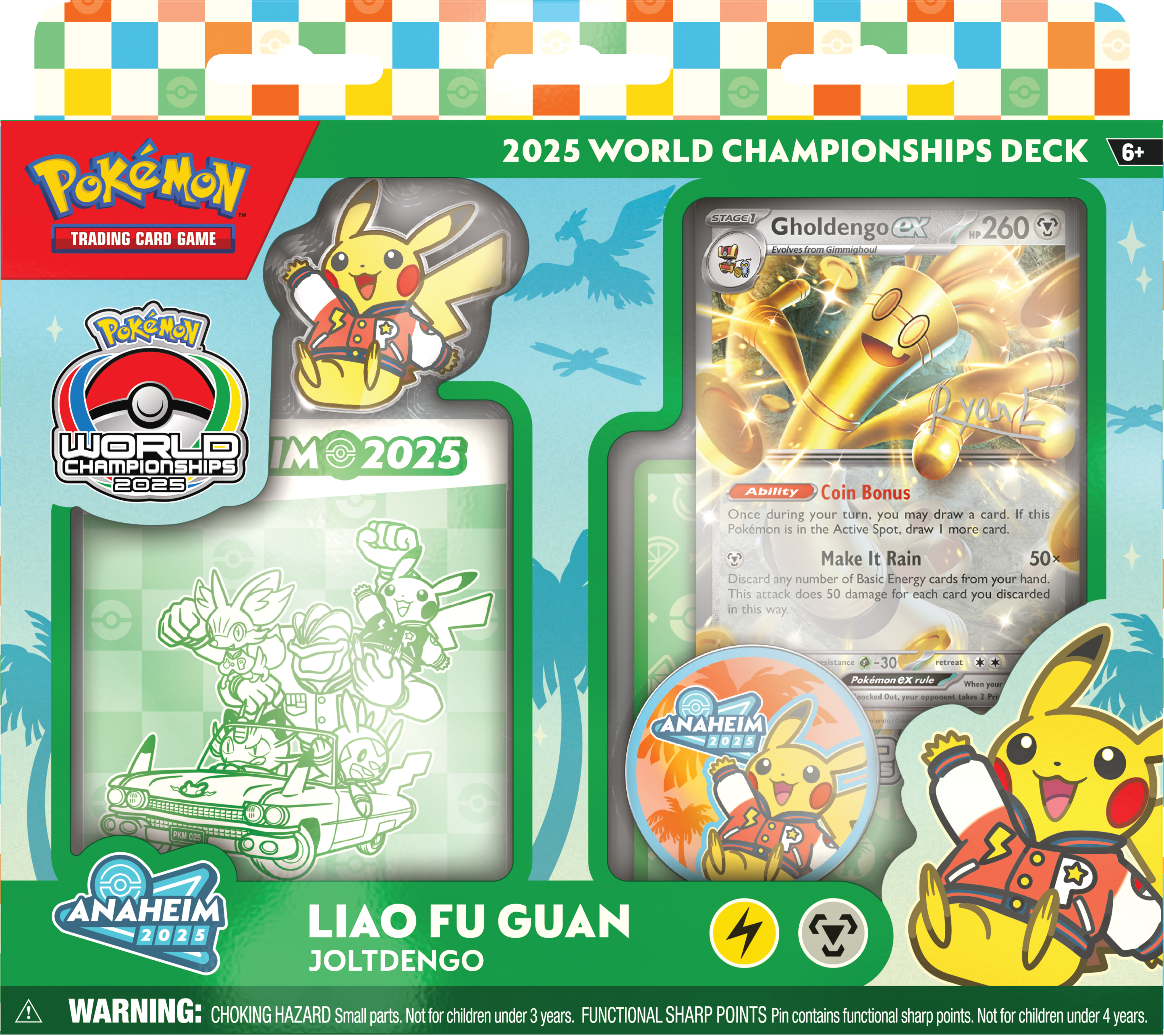 Pokémon World Championships Decks 2025 Anaheim DISPLAY