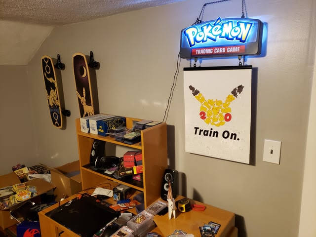 Letrero LED 20 aniversario-Kantocards