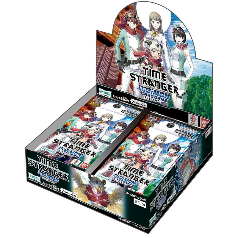 Digimon Card Game - Time Stranger (BT-24) Booster Display