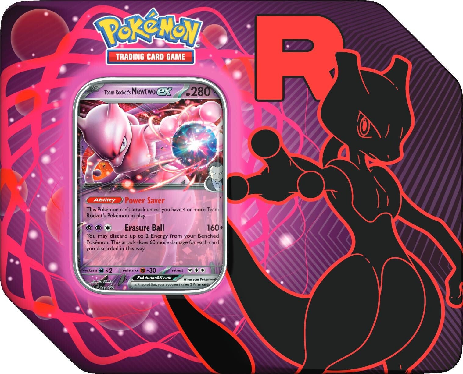 Team Rocket Tin Mewtwo