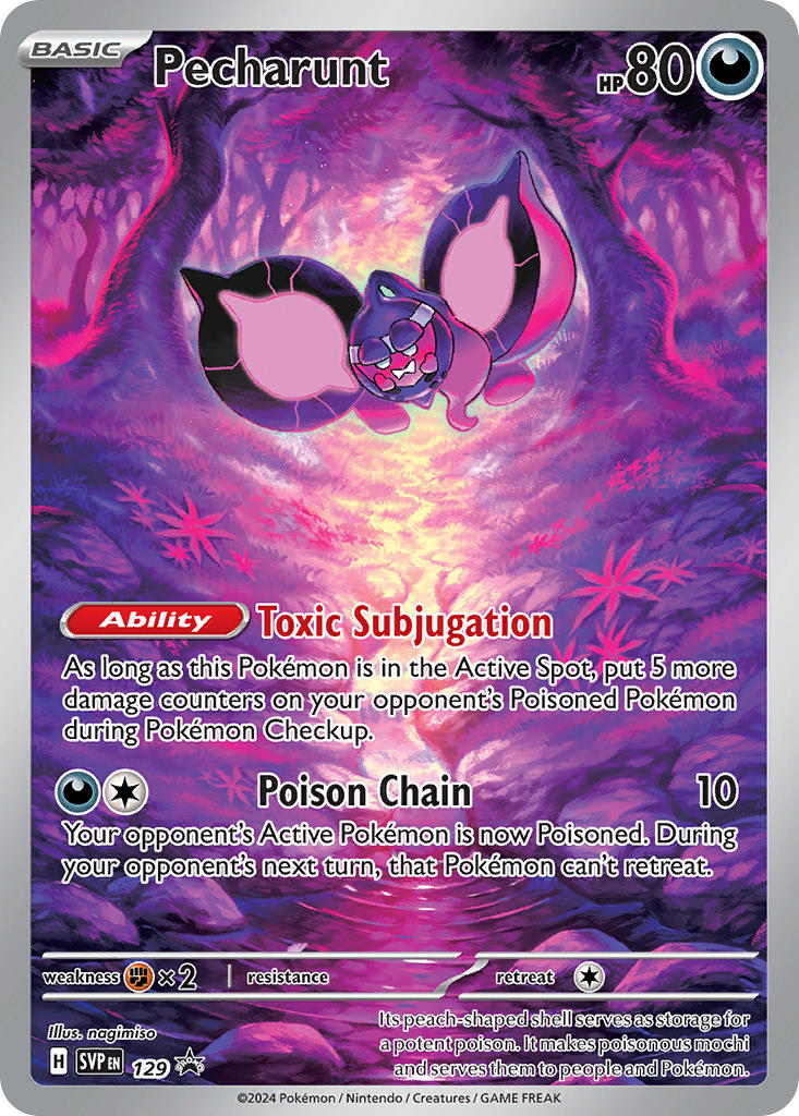 Pecharunt Promo Card