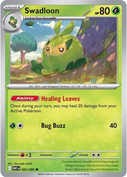 Swadloon 002/086 - Common-Kantocards