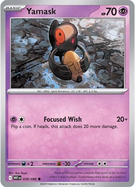 Yamask 039/086 - Common-Kantocards