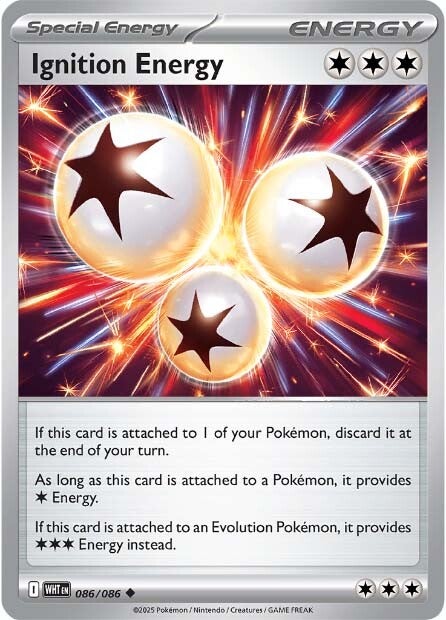 Ignition Energy 086/086 - Uncommon - Reverse Holo-Kantocards
