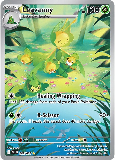 Leavanny 089/086 - Illustration Rare-Kantocards