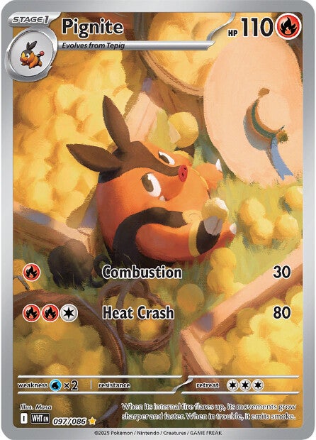 Pignite 097/086 - Illustration Rare-Kantocards