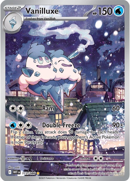 Vanilluxe 113/086 - Illustration Rare-Kantocards