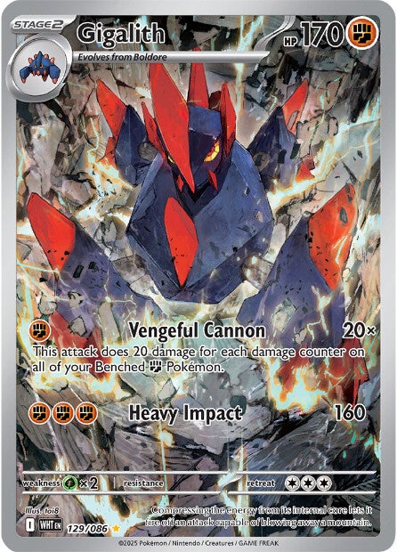 Gigalith 129/086 - Illustration Rare-Kantocards