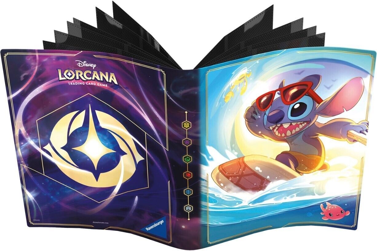 Disney Lorcana: Portfolio 10 Paginas (Stitch)-Kantocards