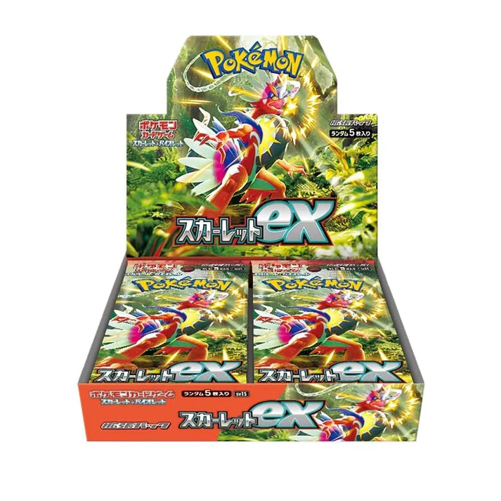 Scarlet ex - Booster Display - JAPONESA-Kantocards