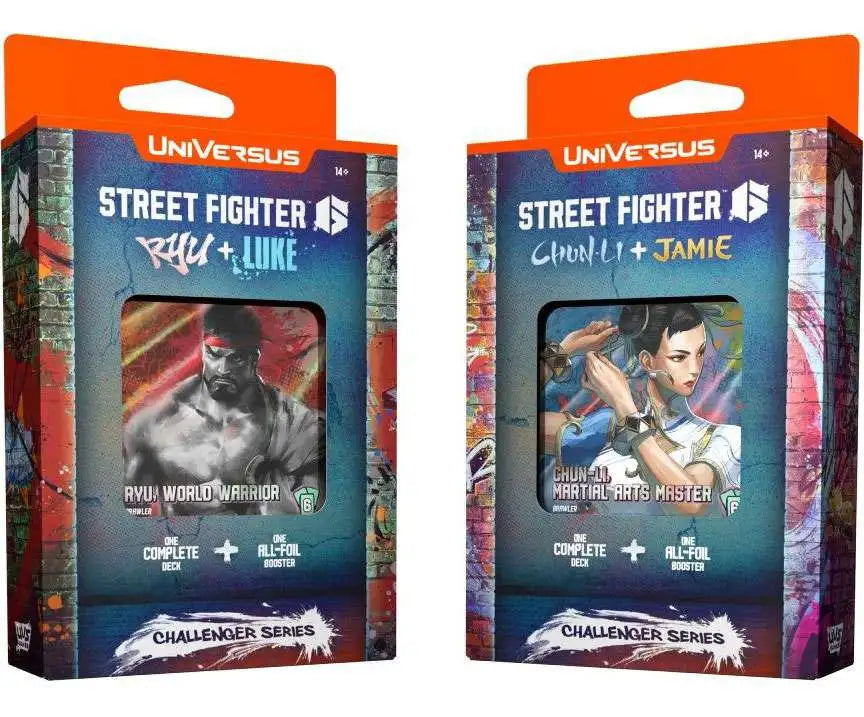 Street Fighter - Challenger Series Deck (PAR) - PREVENTA-Kantocards