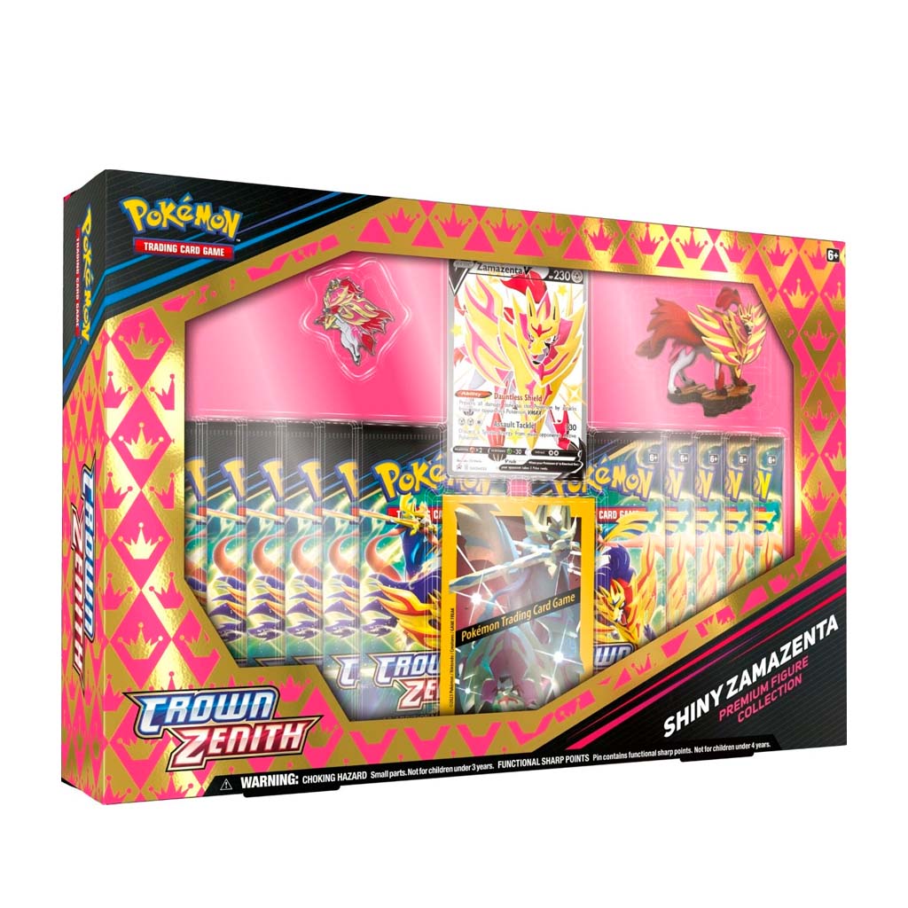 Crown Zenith Premium Figure Collection Shiny Zamazenta - ESPAÑOL-Kantocards
