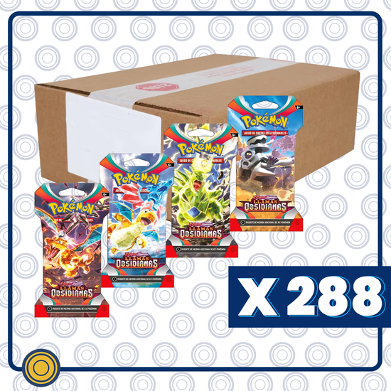 CASE Sleeved Booster - Obsidian Flames - ESPAÑOL