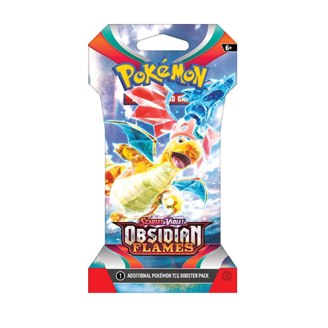 Sleeved Booster - Obsidian Flames-Kantocards