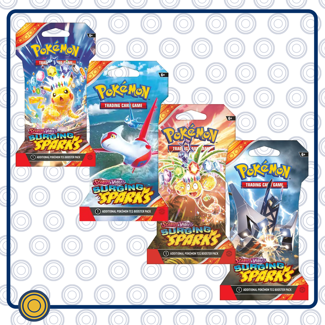 Sleeved Booster Surging Sparks