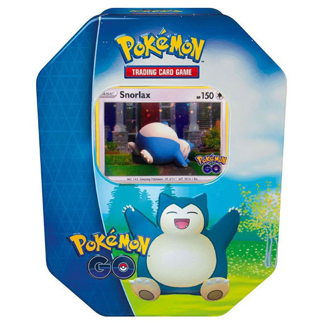 Tin Pokemon Go Snorlax Español-Kantocards