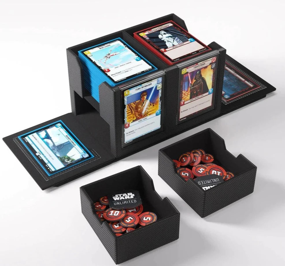 Star Wars Unlimited Double Deck Pod - Black-Kantocards