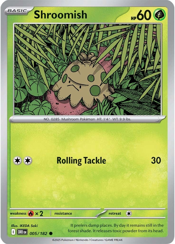 Shroomish 005/182 - Common-Kantocards