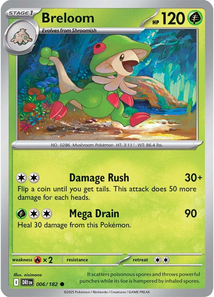 Breloom 006/182 - Common-Kantocards