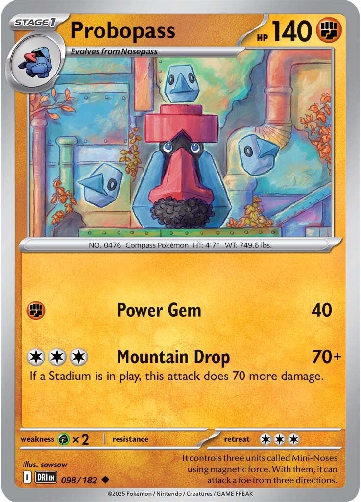 Probopass 098/182 - Uncommon-Kantocards