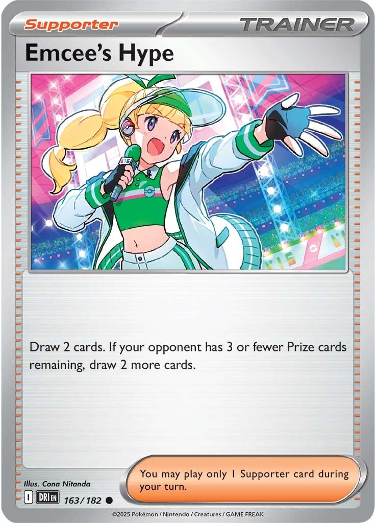 Emcee's Hype 163/182 - Common-Kantocards