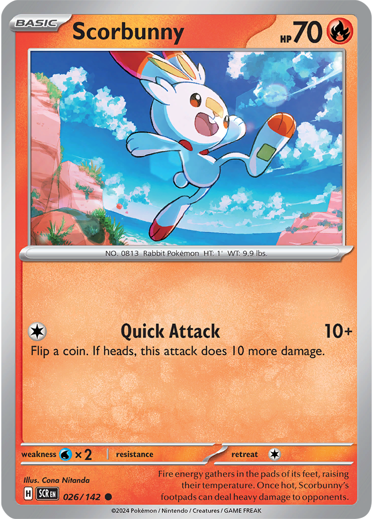 Scorbunny 026/142 - Common-Kantocards