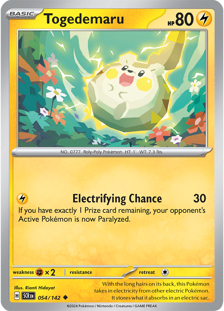 Togedemaru 054/142 - Uncommon-Kantocards