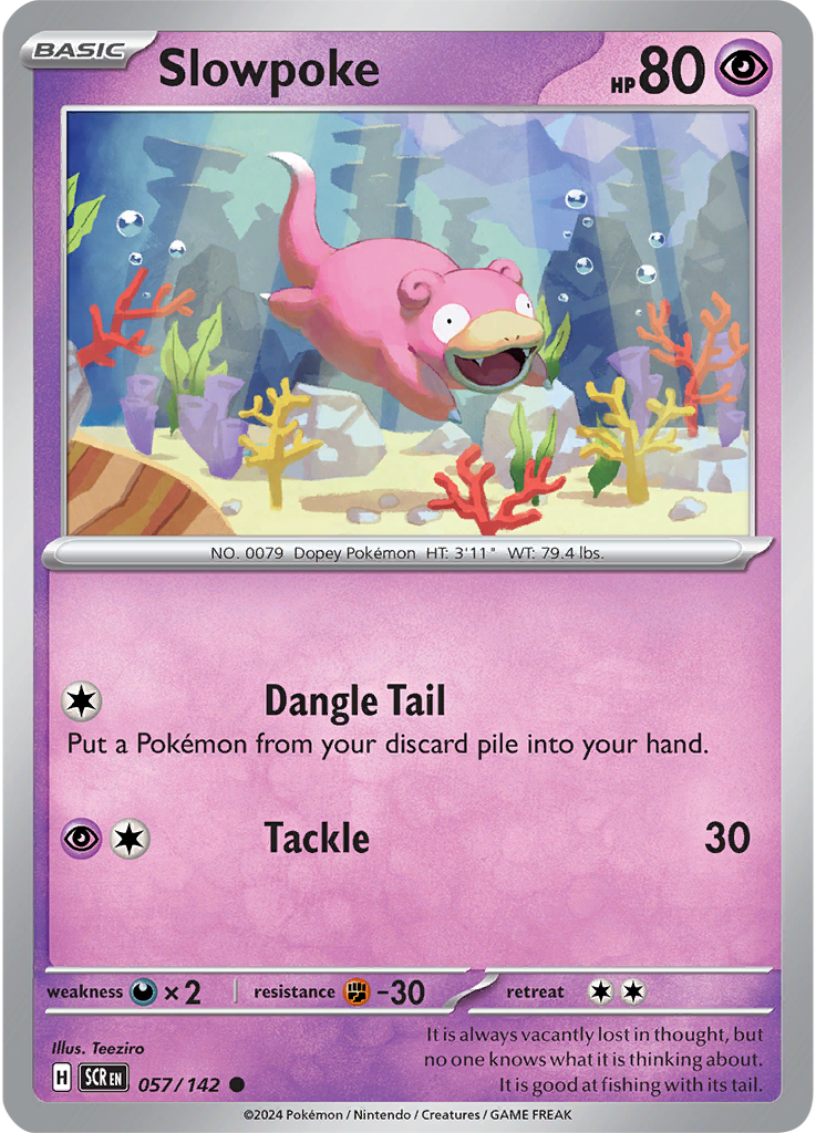 Slowpoke 057/142 - Common-Kantocards